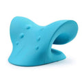 Cervical Traction Neck Support Pillow - Light Blue