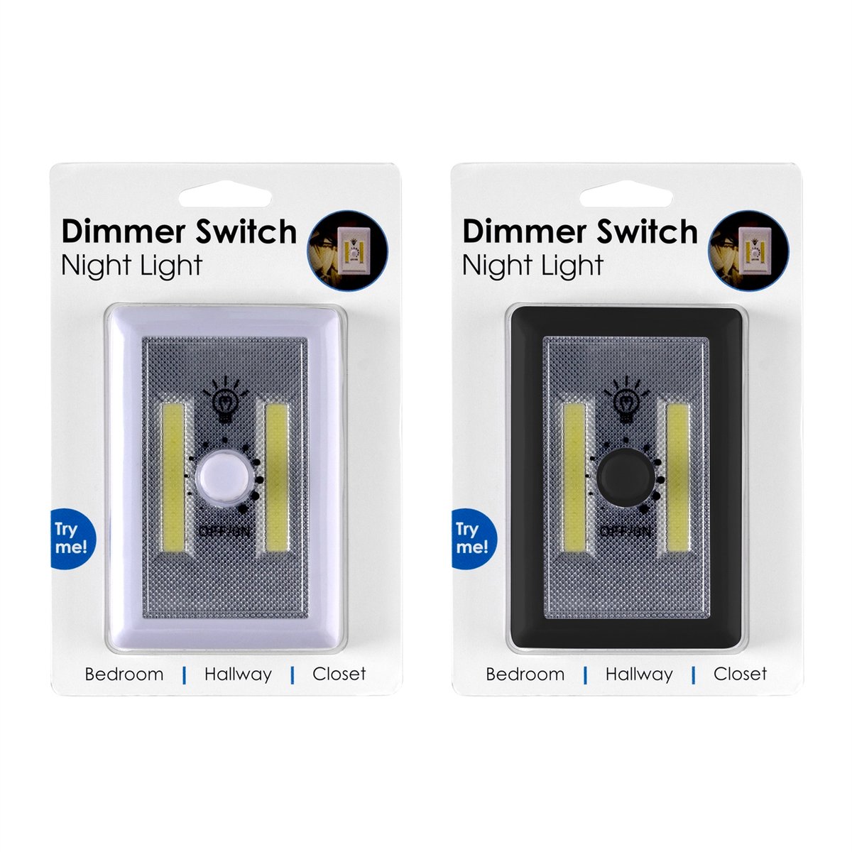 Lytworx Dimmer Switch - 75mm - PS Plastic - Battery Operated