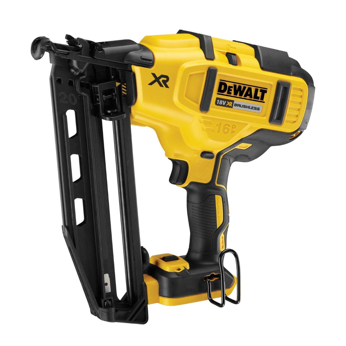 DeWalt 18V XR Li-Ion Finishing Nailer 16Ga Compact Lightweight - SuperSaverAU - view 1