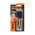 Ramset 6 x 50mm AnkaScrew Zinc Plated Flanged Hex Masonry Anchor, 4 Pack