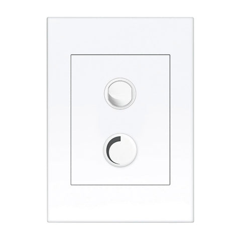 HPM Vivo 250W Trailing Edge Controller Dimmer - 250VA - White - Easy Grip - SuperSaverAU - view 1