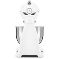 Smeg 50s retro style stand mixer 4.8L - White finish, 800W, 10 speeds, safety lock - SMF03WHAU