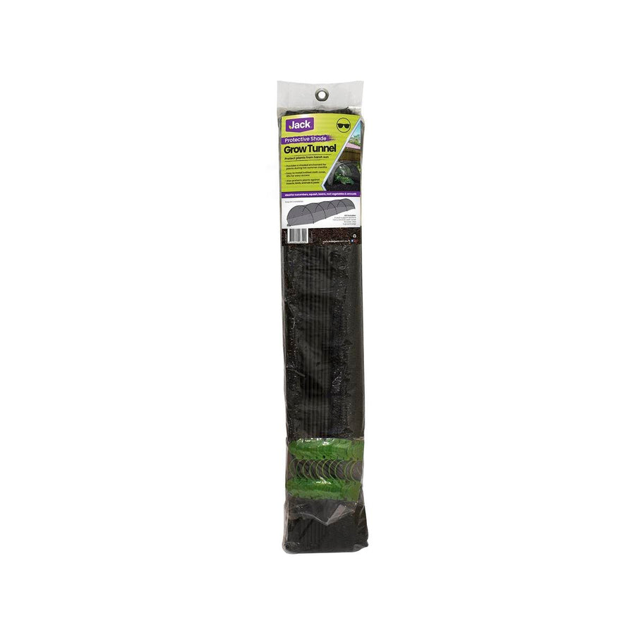Jack Greenhouse Shade Grow Tunnel 1.5m x 5m Knit Cloth Easy Access - SuperSaverAU - view 1