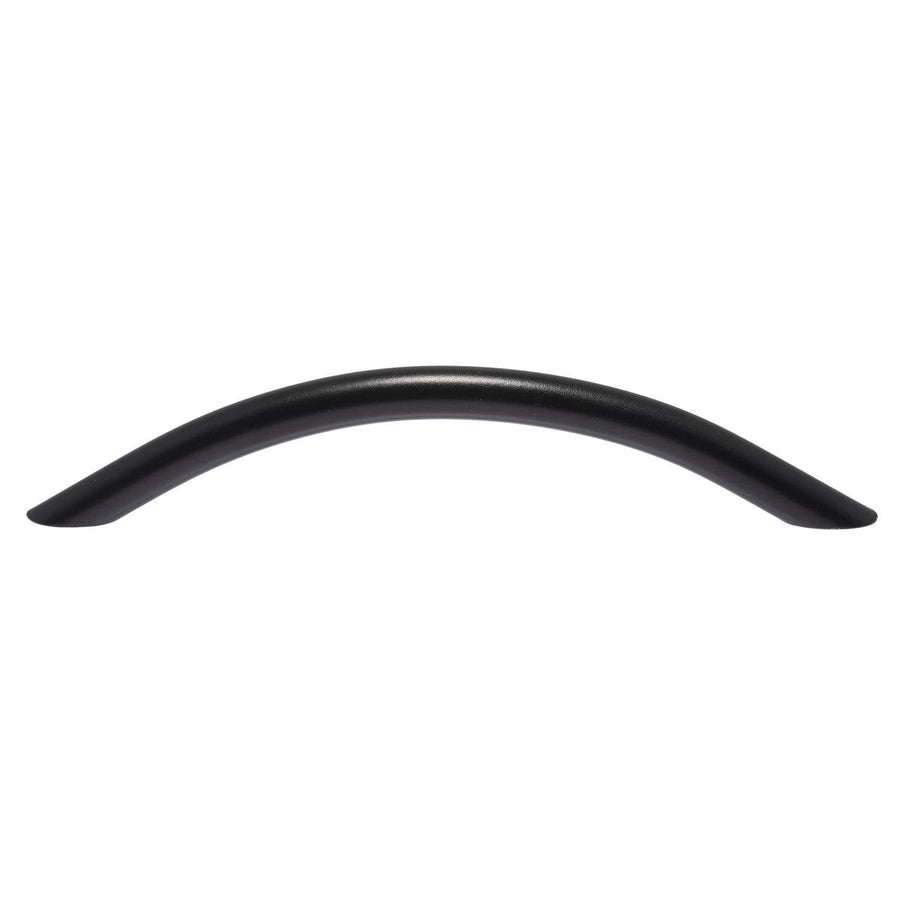 Lane Matte Black Bow Handle - 128mm Centre-to-Centre - Zinc - 1 Pack - SuperSaverAU - view 1