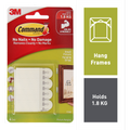 Command Small Picture Hanging Strips - 4 Pack - White - Damage-Free - SuperSaverAU - view 2