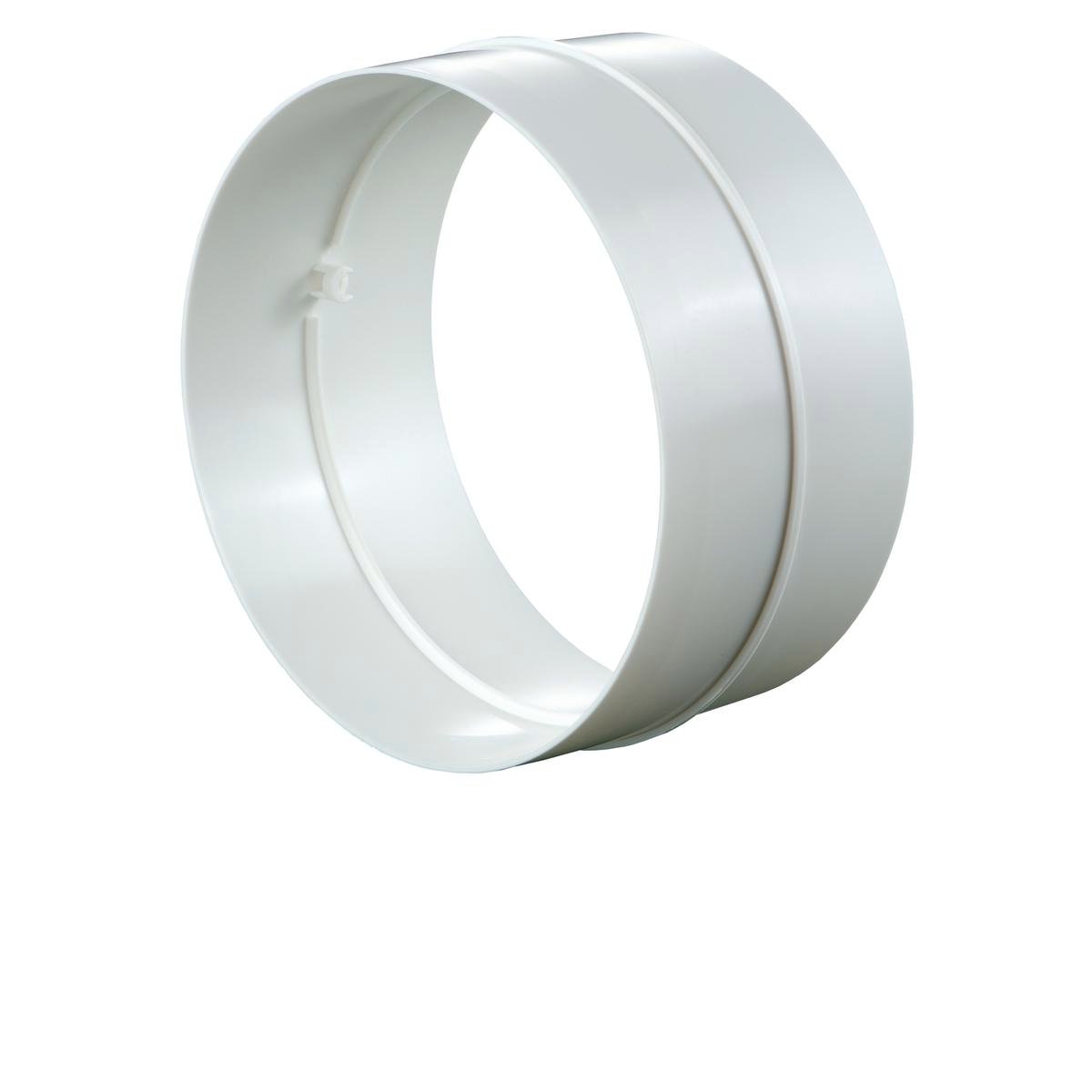 Blauberg Duct Joiner 125mm ABS Plastic Easy Connection White - SuperSaverAU - view 1