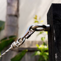 Taskmaster Nickel-Plated Bull Swivel Snap Hook