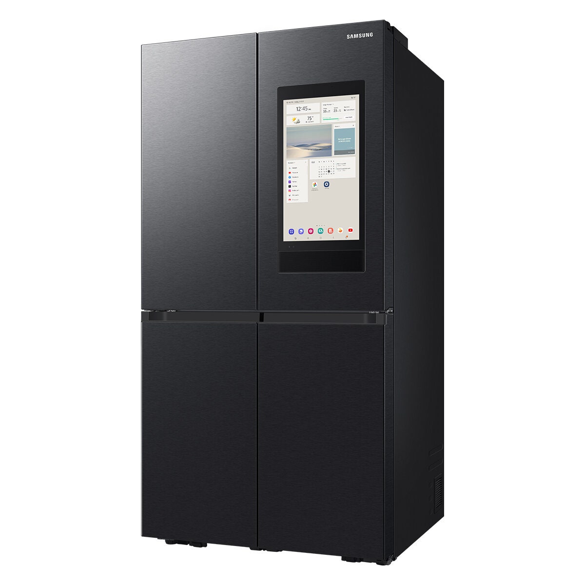 Samsung 809L AI Family Hub French Door Fridge - Matte Black, Dual Auto Ice Maker - SRF9800BFH