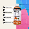 White Knight Squirts Bright Orange Gloss Spray Paint 310g Durable Finish - SuperSaverAU - view 5