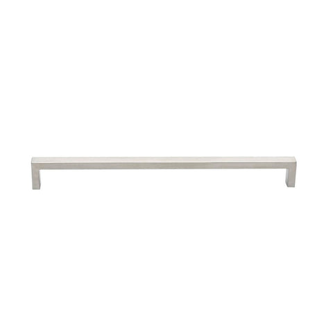 Prestige Square Pull Handle - 192mm - 304 Stainless Steel - Easy Install - SuperSaverAU - view 1