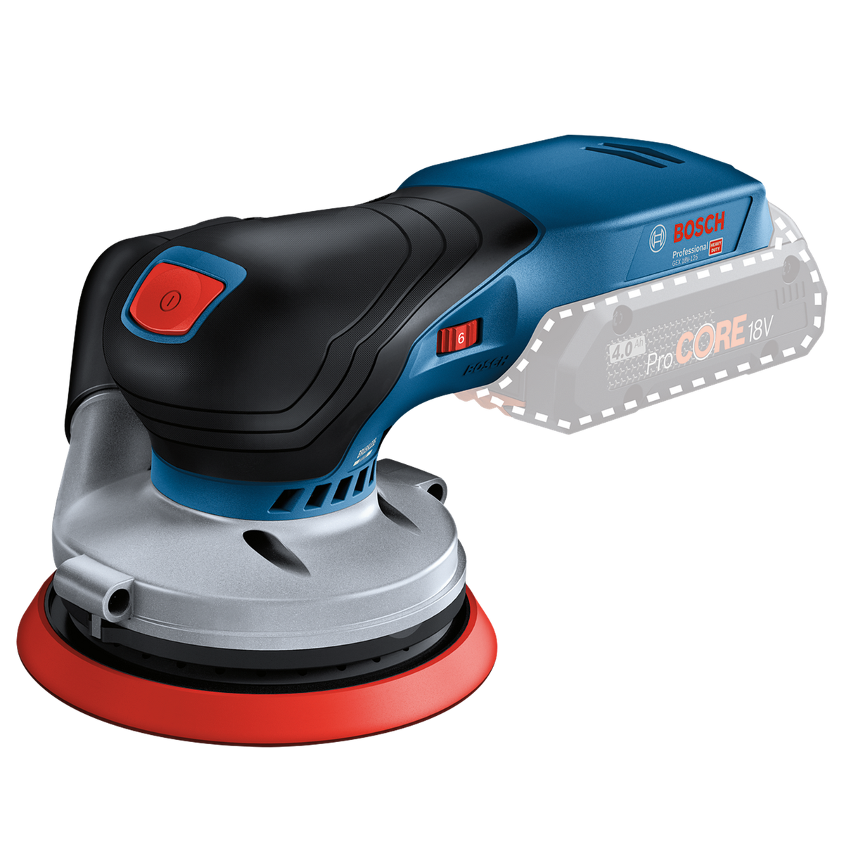 Bosch Random Orbital Sander - 125mm - Brushless - Cordless - SuperSaverAU - view 1