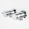Caroma Chrome Luna Lever Washing Machine Set - Lead Free Brass - 56mm x 99mm - SuperSaverAU - view 3