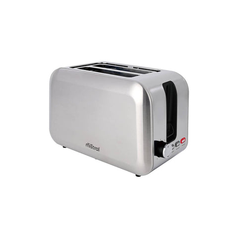 Mistral 2 Slice Toaster BT337 - Stainless Steel - 288mm x 178mm x 158mm - Adjustable Browning Control - Easy Clean - SuperSaverAU - view 1