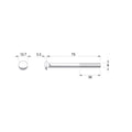 Zenith Hot Dip Galvanised M6 x 75mm Cup Head Bolts Nuts 25 Pack - SuperSaverAU - view 3