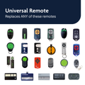 Chamberlain Universal Key Ring Remote Control - 2 Button - Plastic - Durable - SuperSaverAU - view 2