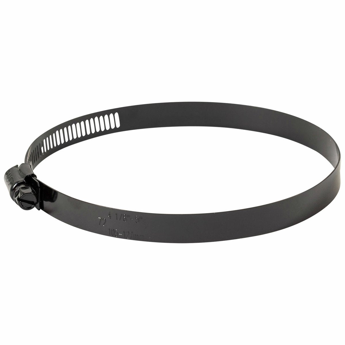 DEKS 105 127mm Black Marine Grade 316 Stainless Steel Hose Clamp - SuperSaverAU - view 2