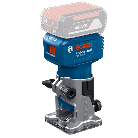 Bosch 18V Professional Laminate Trimmer 06016C6070 - Skin Only - 90mm x 188mm - Precision Trimming - SuperSaverAU - view 1