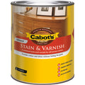 Cabot's 1L Tint Base Gloss Oil Based Stain & Varnish, UV Resistant Tintable Interior Finish
