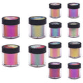 Chameleon Colour Shift Mica Powder Pigment - Pack of 8 Bottles, 8 Colours - view 3