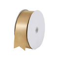 Champagne Gold Satin Ribbon - 5 cm Wide, Pack of 5