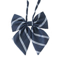 Checkered Sailor Collar Bow Tie for Women's School Uniform - Style K09