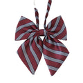 Checkered Sailor Collar Bow Tie for Women's School Uniform - Style K12