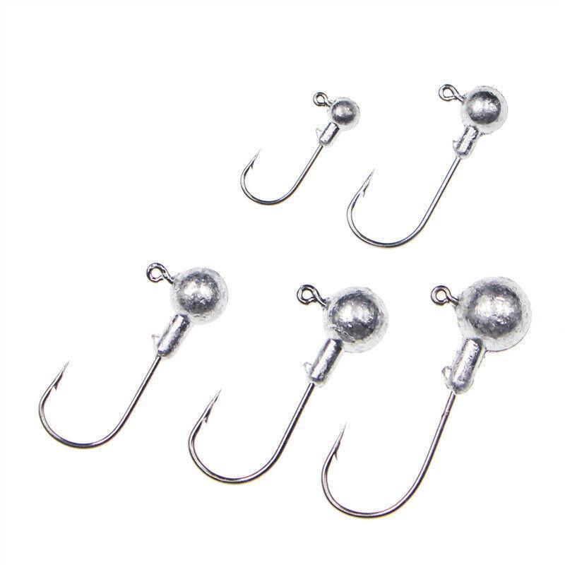 Chemically Sharpened Jig Head Hooks 20 Pack for Soft Bait Lures - 3.5G - view 13