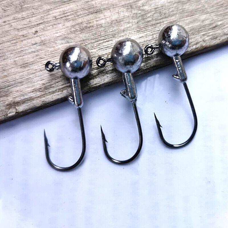Chemically Sharpened Jig Head Hooks 20 Pack for Soft Bait Lures - 3.5G - view 6