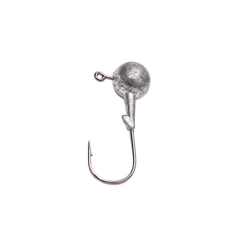 Chemically Sharpened Jig Head Hooks 20 Pack for Soft Bait Lures - 7G