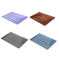 Chenille Non-Slip Bath Mat - 60 x 40 cm, Light Purple - view 3