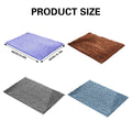 Chenille Non-Slip Bath Mat - 60 x 40 cm, Light Purple - view 4
