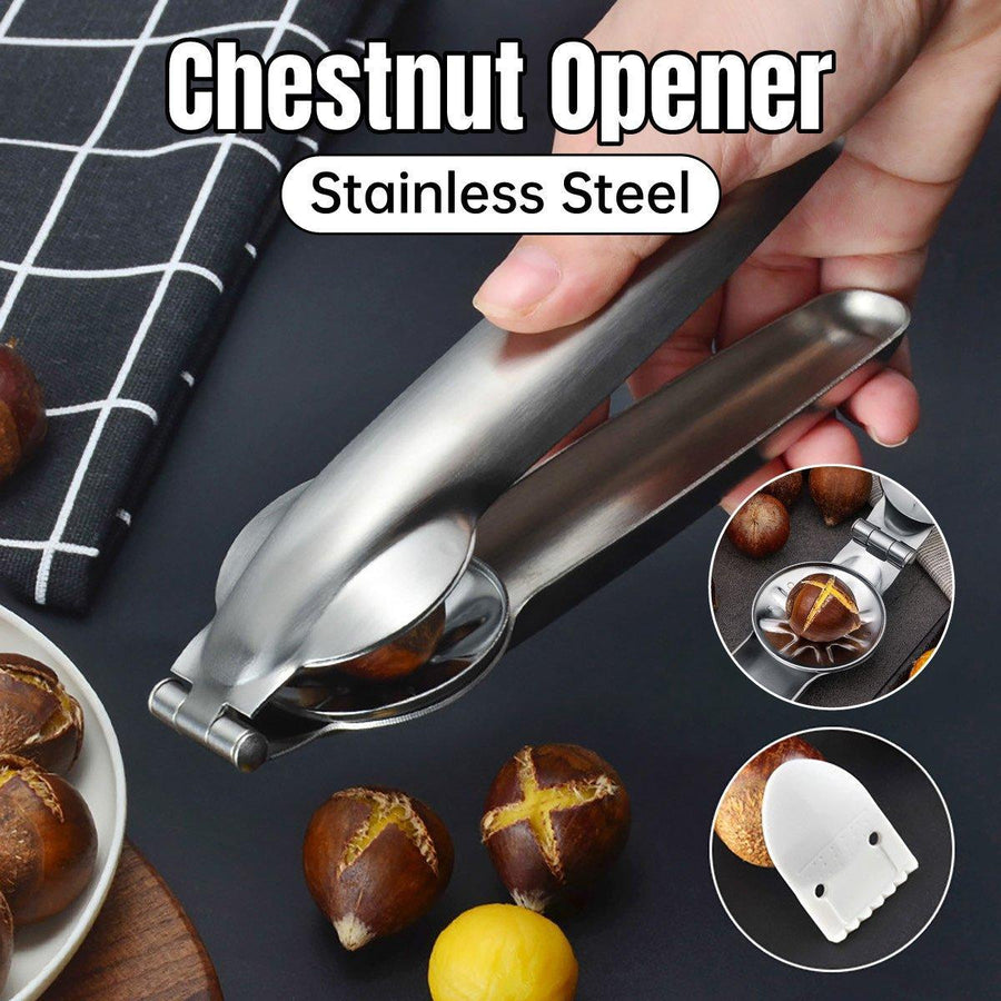 Chestnut Opener 304 Stainless Steel Cross Blade Nutcracker