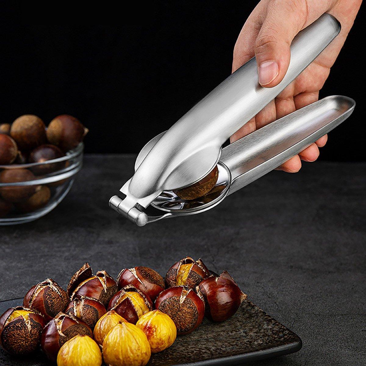 Chestnut Opener 304 Stainless Steel Cross Blade Nutcracker - view 4