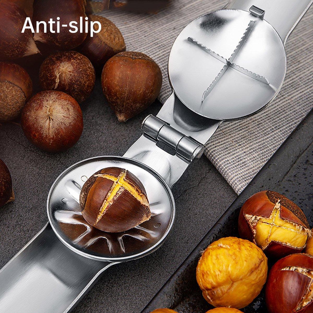 Chestnut Opener 304 Stainless Steel Cross Blade Nutcracker - view 5
