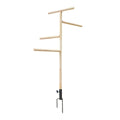 Chicken Climbing Ladder Rack for Poultry and Rabbits, Wooden Play Stand - view 2