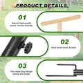 Chicken Climbing Ladder Rack for Poultry and Rabbits, Wooden Play Stand - view 4