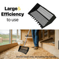 Chicken Coop Cleaning Shovel Head - Metal Litter Scoop and Sifter, Black - view 5