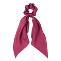 Chiffon Ponytail Scarf Bow Elastic Hair Tie Scrunchie - Champagne - view 3