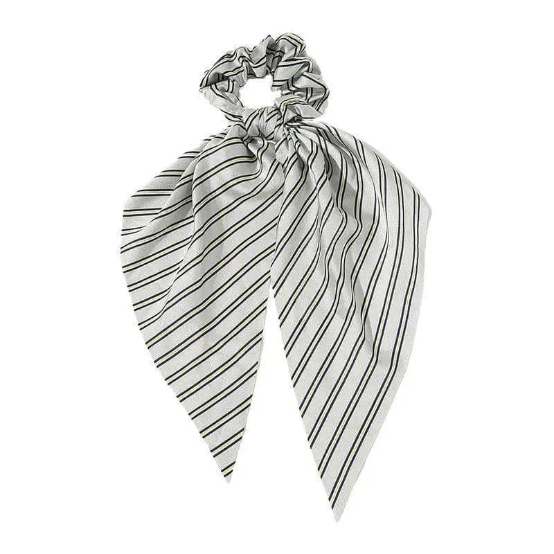 Chiffon Ponytail Scarf Bow Elastic Hair Tie Scrunchie - Colour 15
