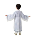 Children's Autumn Hanfu Set, Tang Style - Blue and White, Size 160 (Height 155-165 cm) - view 4