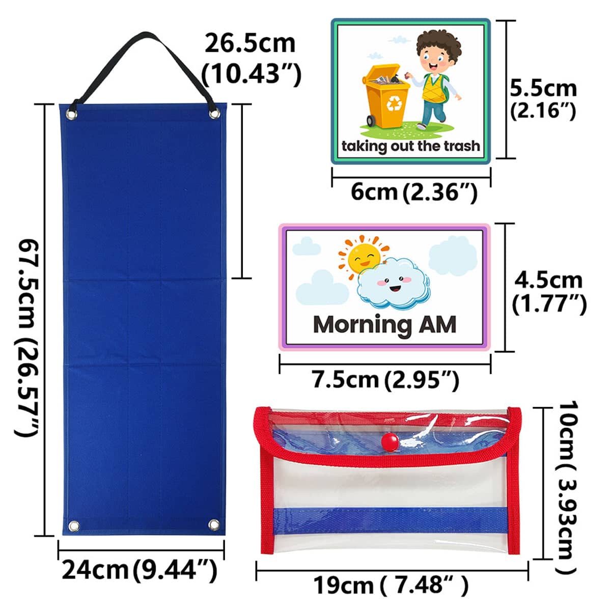 Children's Visual Daily Schedule Board for Kids Routine Calendar - view 3