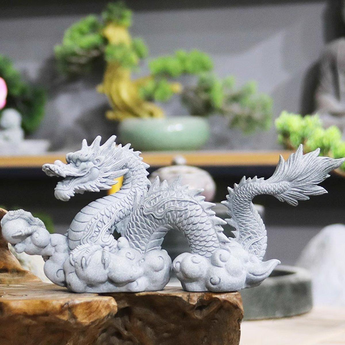 Chinese Dragon Ornament for Fish Tank, Garden and Home - view 4