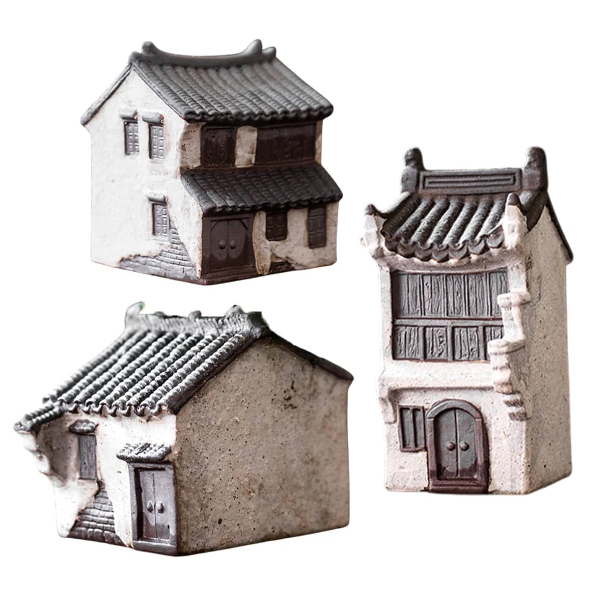 Chinese Style Ceramic Aquarium House Ornament - Annex - view 3