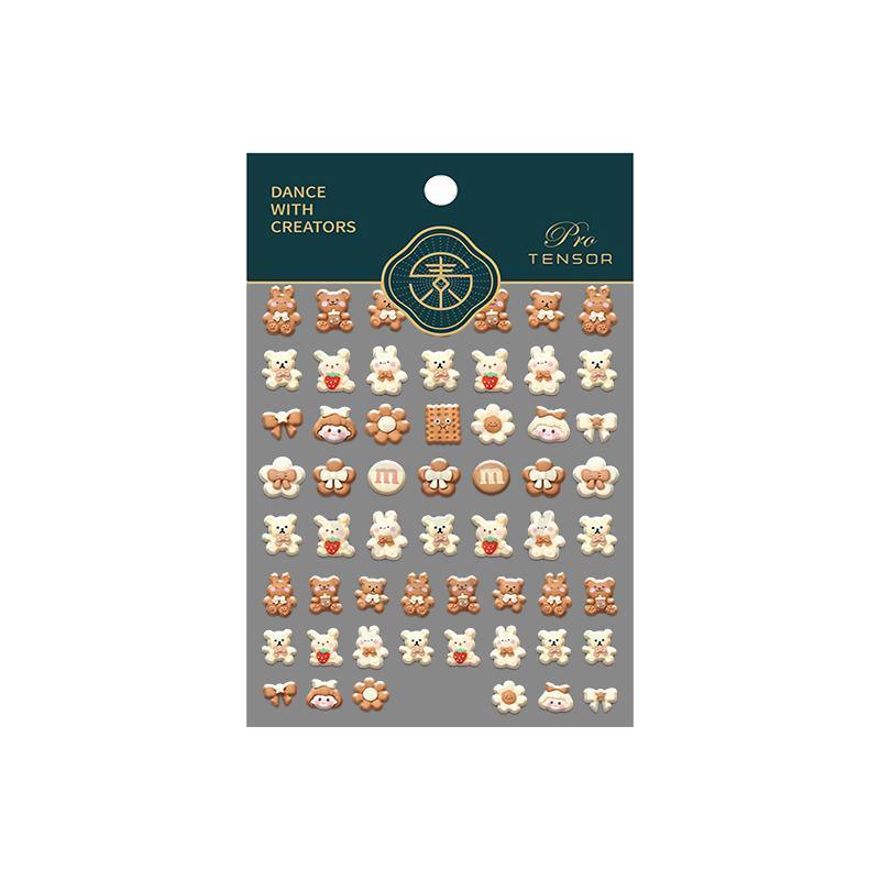 Chinese Style Floral Nail Stickers for DIY Nail Art - Model 991 - view 20