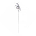 Chinese Style Plum Blossom Hairpin with Imitation Pearl Fringe - view 2