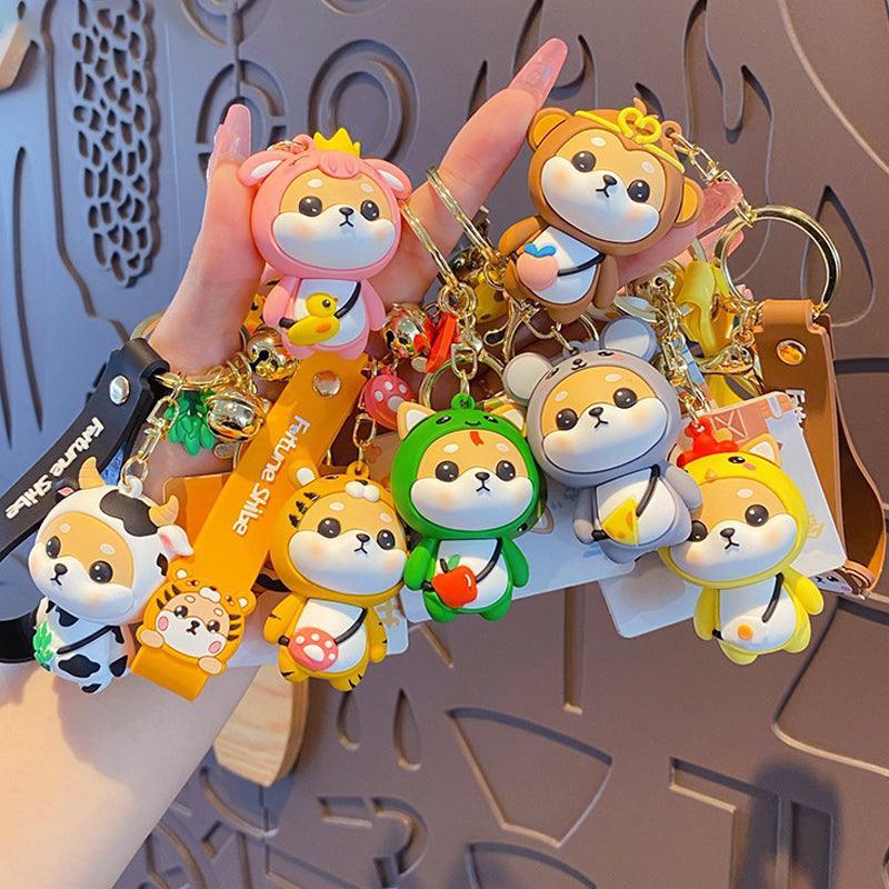 Chinese Zodiac Rubber Keychain - Pig - view 4