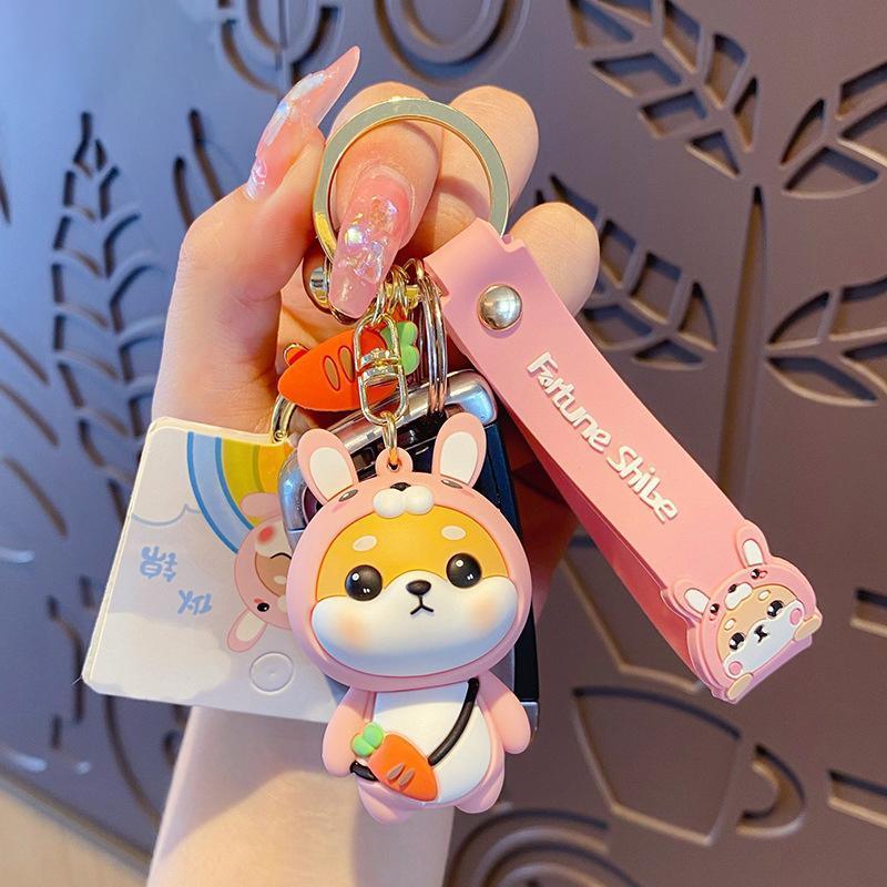 Chinese Zodiac Rubber Keychain - Pig - view 5