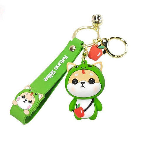 Chinese Zodiac Rubber Keychain - Snake