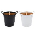 Chopstick and Utensil Holder Organiser with Bamboo Divider - White - view 3