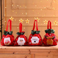Christmas Candy Treat Bags Drawstring Gift Wrapping Bag 20 x 35 cm - Bear - view 5